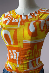 Colours of the World Graphic Tee | European Vintage