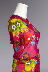 Gucci Sheer Mesh Floral Top | Tom Ford Era SS1999 | Italian Vintage