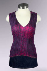 Issey Miyake FETE Pleated Layered Top Set | Japanese Secondhand