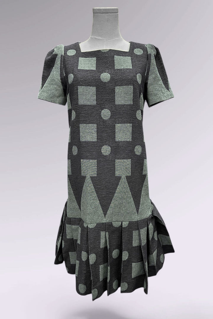 Vivienne Westwood Red Label Geometric Knit Dress | Japanese Vintage