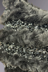 Anteprima Black Fur and Wire Shoulder Bag | Japanese Secondhand