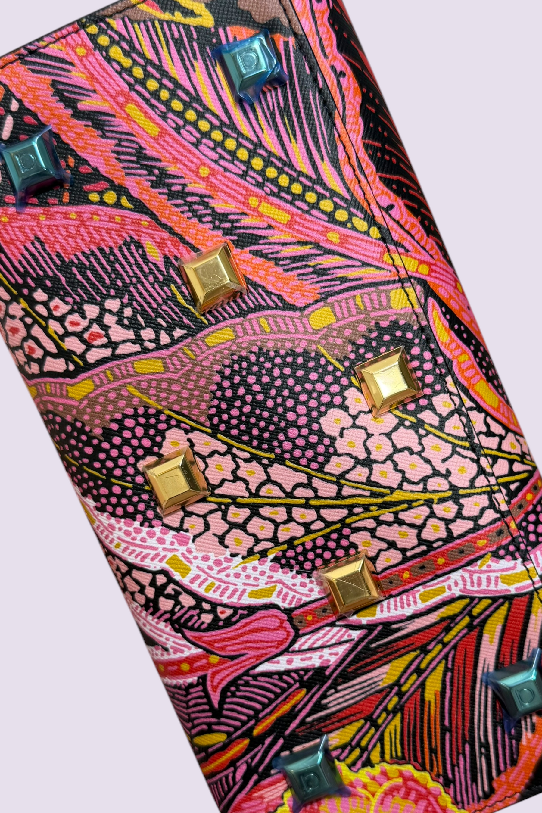 Ferragamo Pink Floral Print Bag | Italian Secondhand