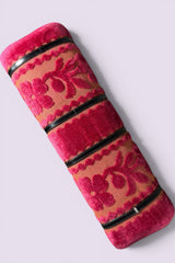 Roberta di Camerino Pink Velvet Floral Frame Bag | Italian Vintage