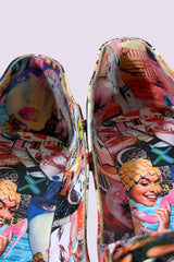 Christian Louboutin Collage Print Pumps Red Bottom | French Secondhand