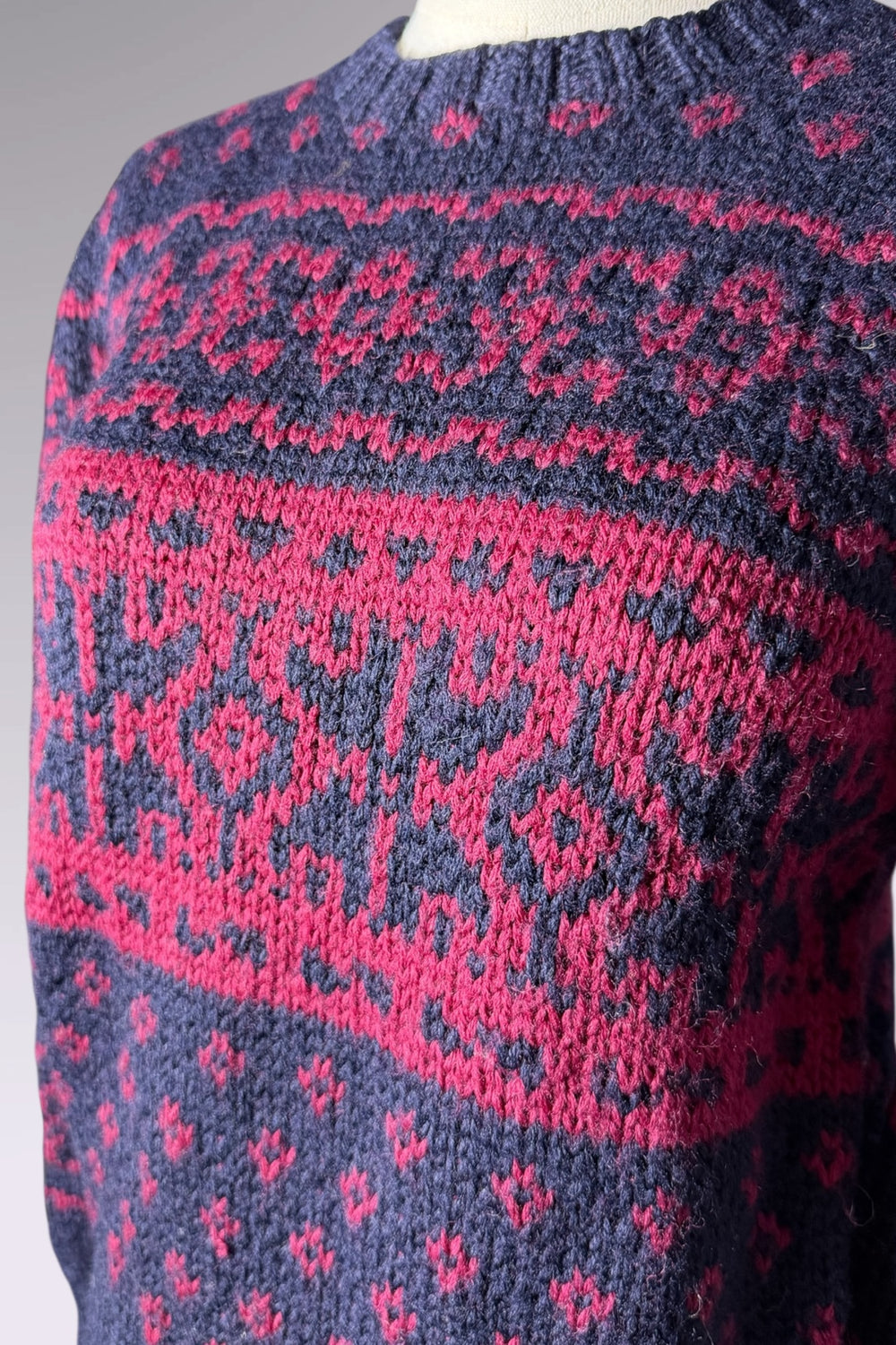 Ralph Lauren Roughwear Hand-Knit Wool Sweater | American Vintage