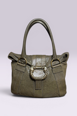 Bvlgari Lion Head Leather Tote Bag | Italian Secondhand