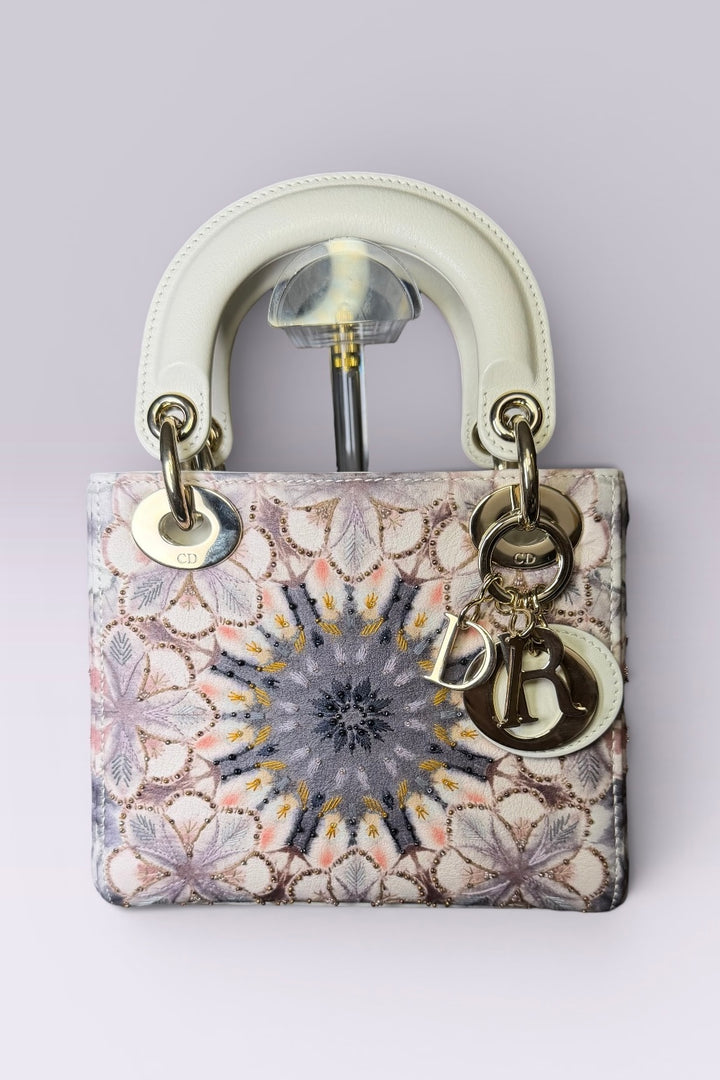 Lady Dior Mini Embroidered Beaded Bag | French Secondhand