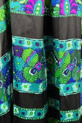 Roberto Cavalli Green Silk Top & Skirt Set | Italian Secondhand
