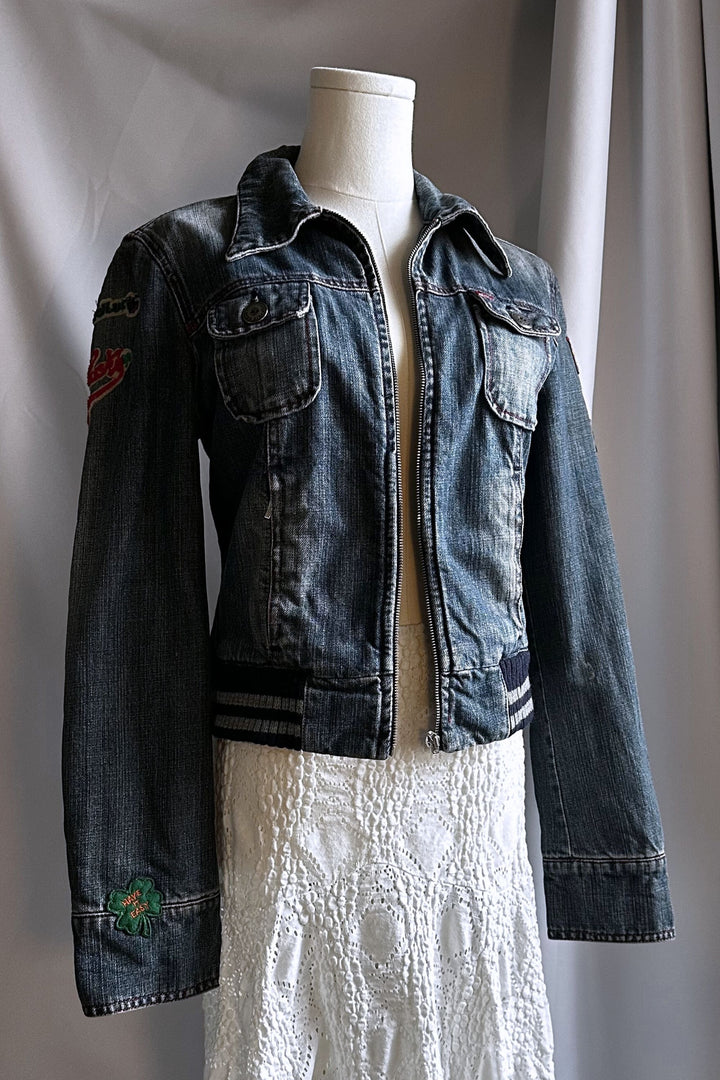 Miss Sixty Denim Bomber Jacket | Italian Vintage