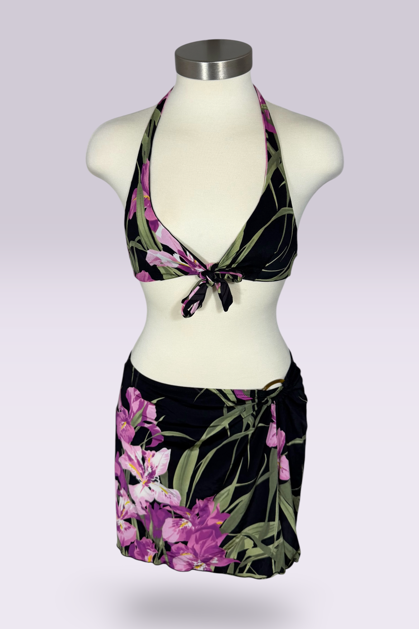Blumarine Iris Floral 3-Piece Swim Set | Italian Secondhand