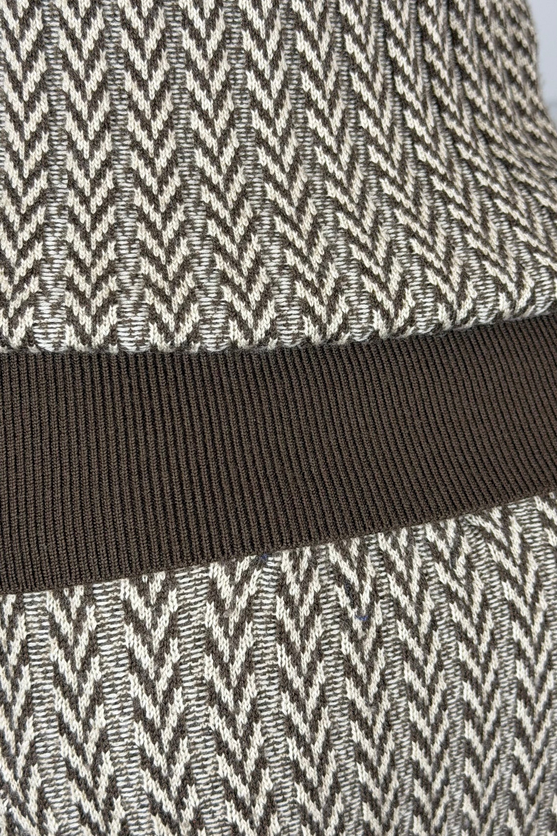 Ralph Lauren Merino Wool Herringbone Knit Set | American Secondhand