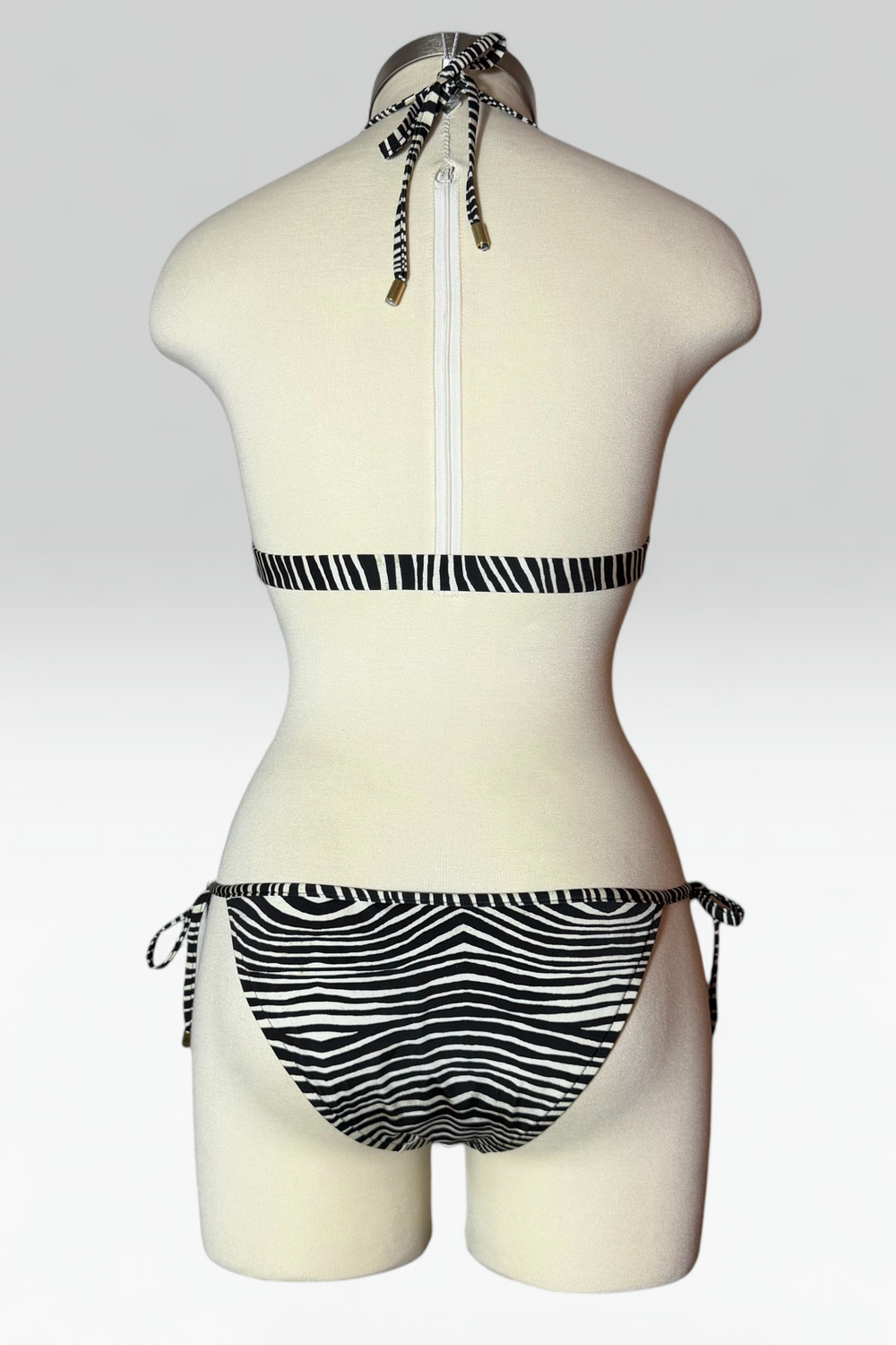 Balmain Beachwear Zebra print Bikini | French secondhand