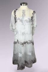 Armani Collezioni Sheer Silk Blend Floral Overlay Dress | Italian Secondhand