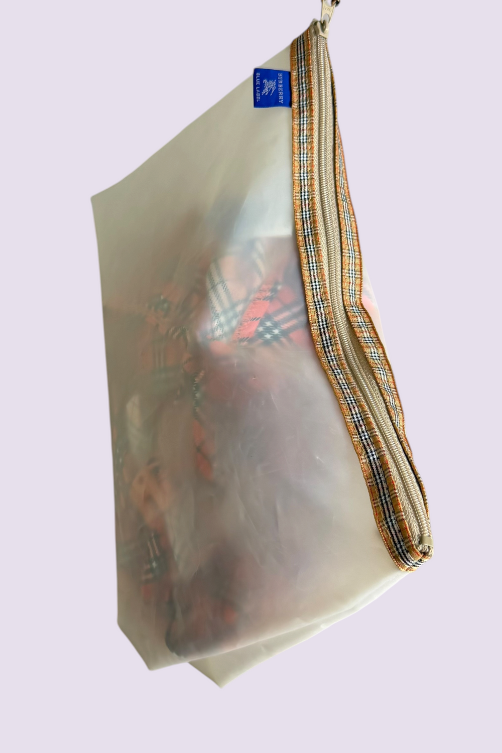 Burberry Blue Label Nova Check Multiway Bandeau 3-Piece Bikini Set with Cover-Up Skirt | British Secondhand