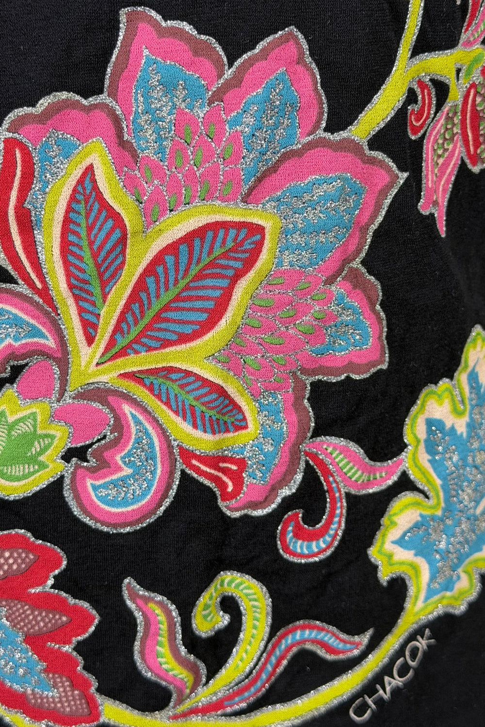 Chacok Embroidered Floral Camisole Tank | French Vintage