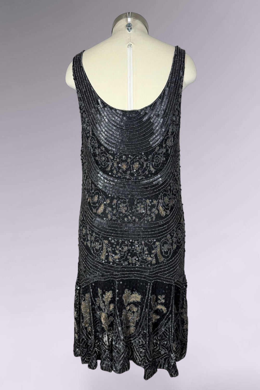 Ralph Ralph Lauren Beaded Flapper Dress | American Vintage