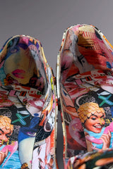 Christian Louboutin Collage Print Pumps Red Bottom | French Secondhand