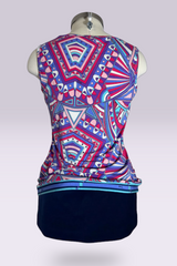 Emilio Pucci Geometric Print Tank Top | Italian Vintage