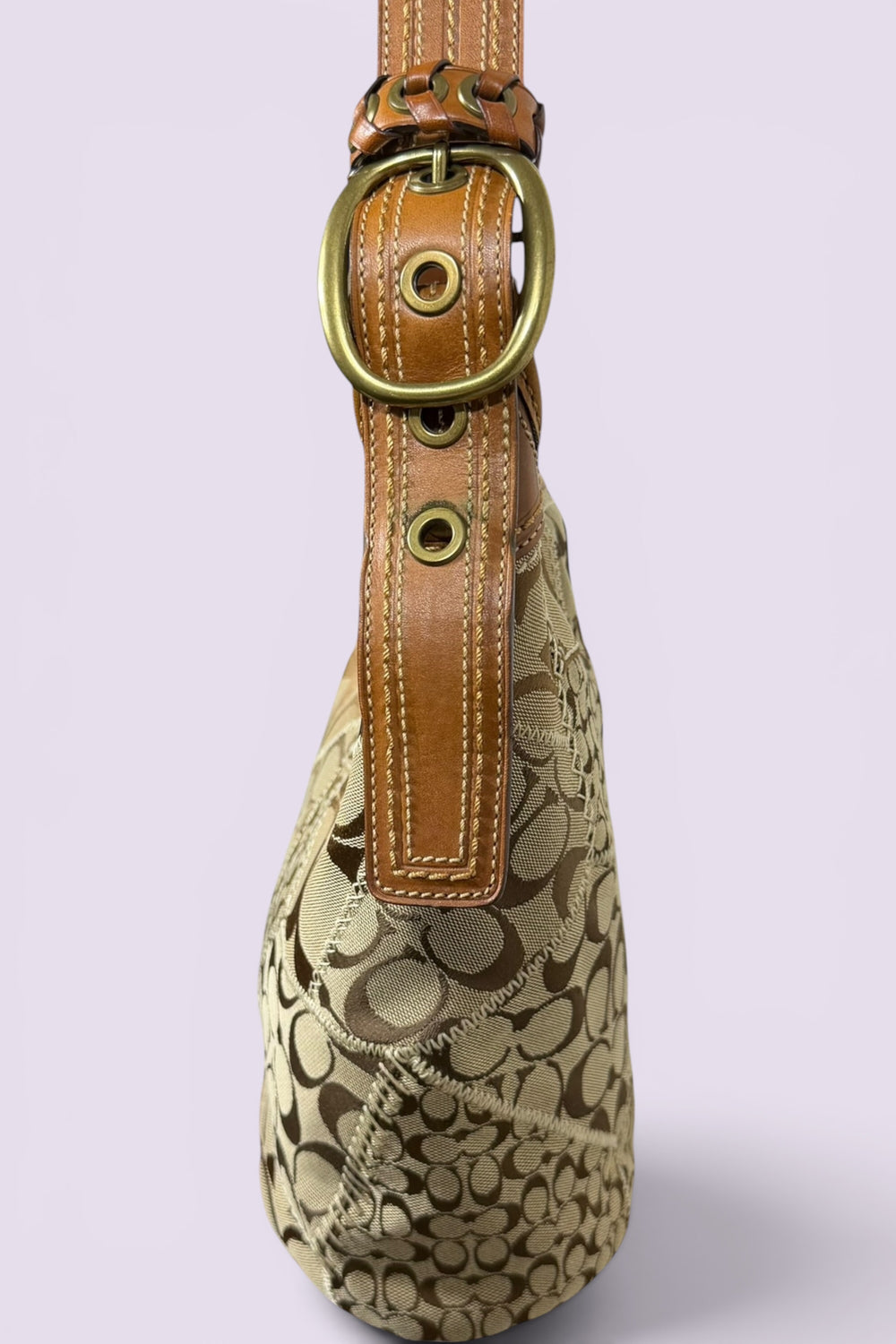 Coach Limited Edition Patchwork Bucket Crossbody Bag | American Secondhand