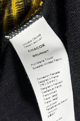 Chacok Plaid Panel Wool Cashmere Blend Sweater | French Secondhand