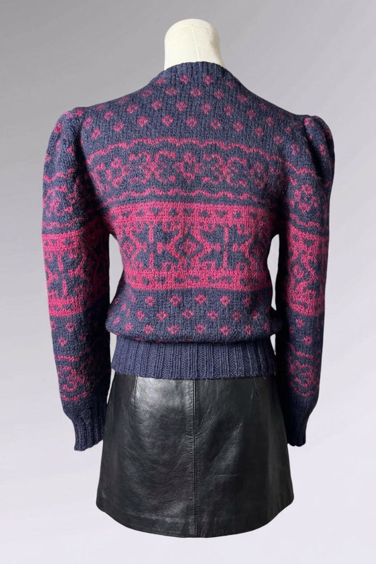 Ralph Lauren Roughwear Hand-Knit Wool Sweater | American Vintage