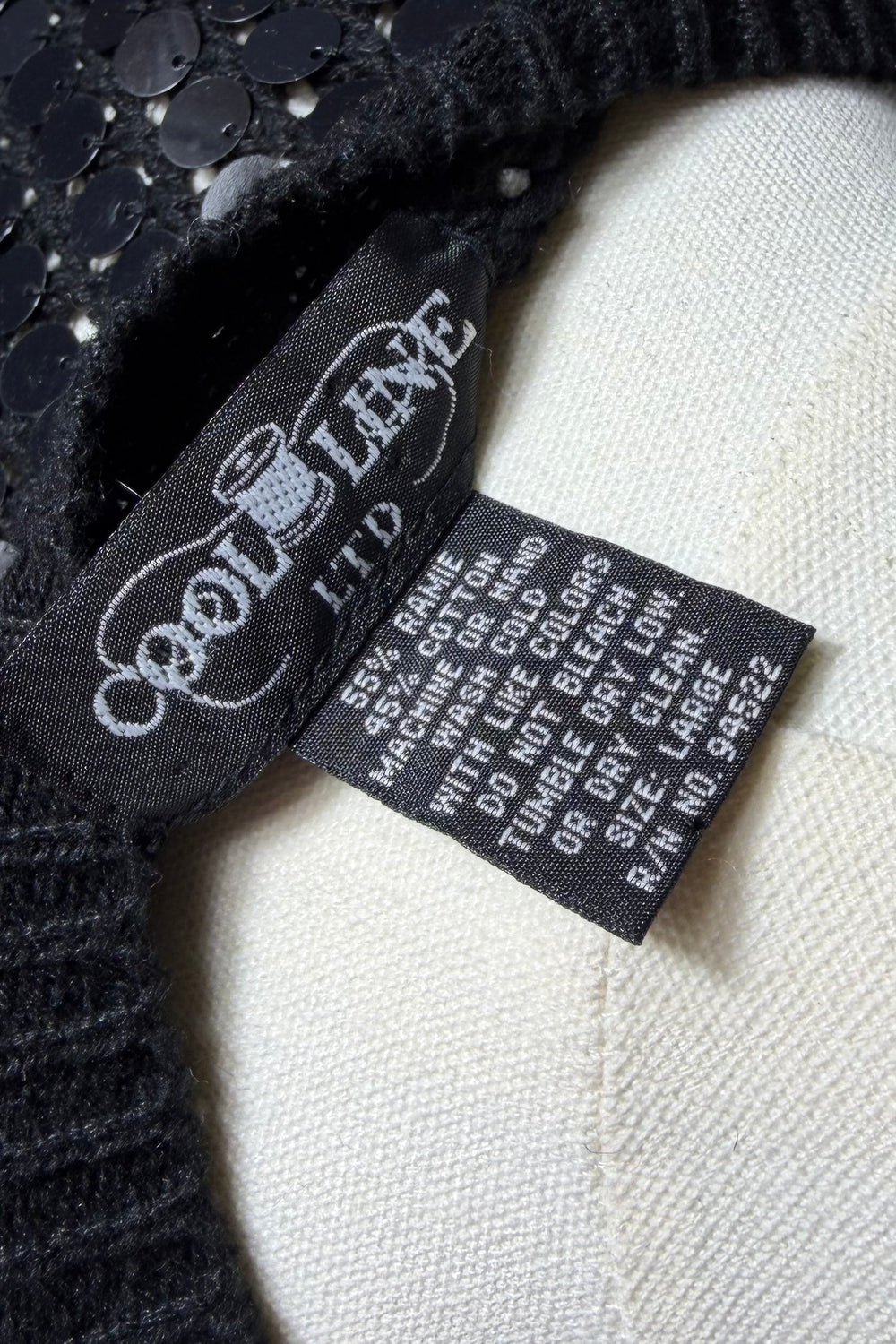 Black Sequin Bolero | American Vintage