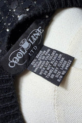 Black Sequin Bolero | American Vintage