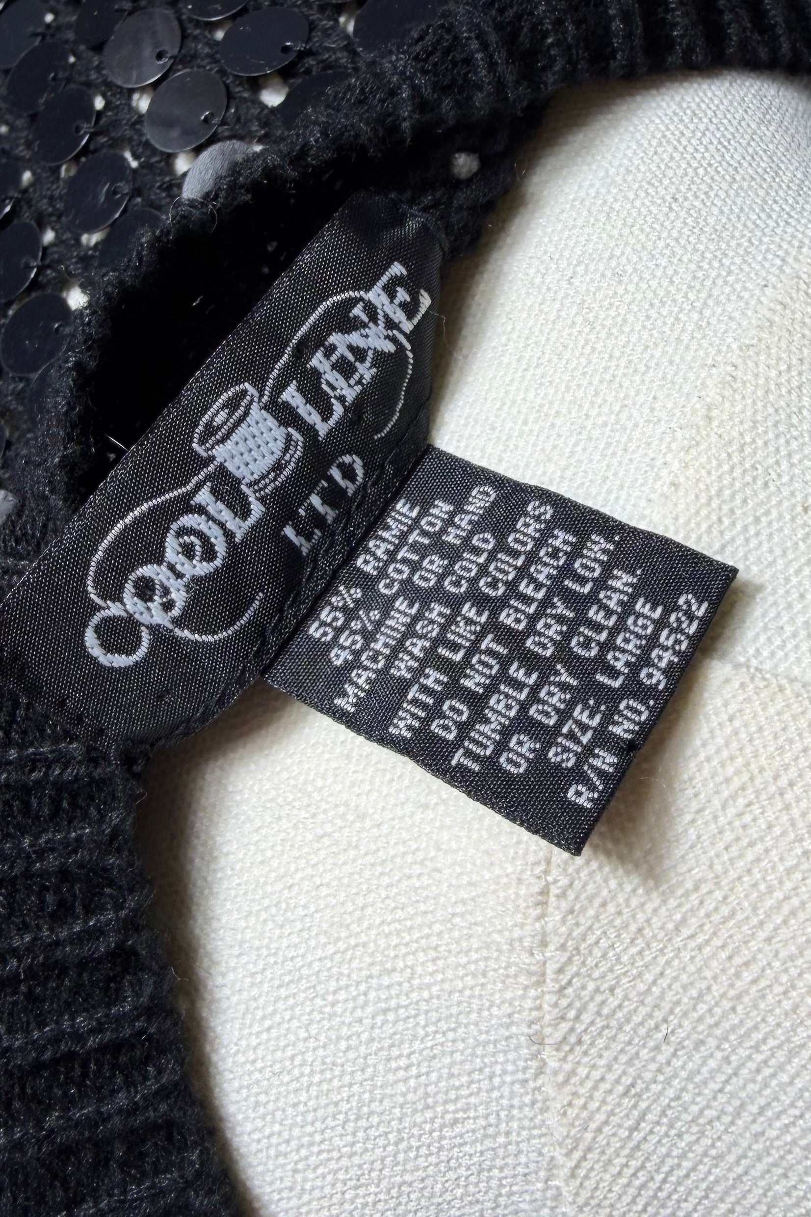 Black Sequin Bolero | American Vintage