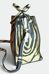 COMING SOON: Roberto Cavalli Zebra Print Leather Bag