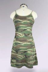 James Coviello for Anna Sui Camo Logo Mini Dress | American Vintage