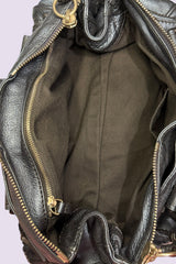 Chloe Paddington Metallic Blue Leather Bag | French Secondhand
