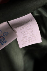 Anna Sui FW 1996 Green Velvet Maxi Coat with Faux Fur Trim | Runway Archive