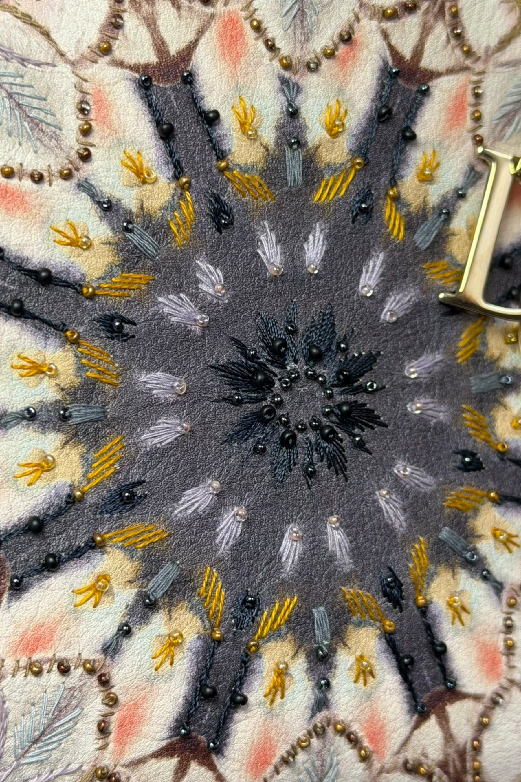 Lady Dior Mini Embroidered Beaded Bag | French Designer Secondhand