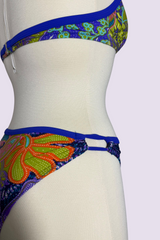 Kenzo Wave Floral Print Bikini & Tank Top Set | Japanese Secondhand
