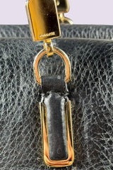 Coach Turnlock Leather Shoulder Bag | American Secondhand
