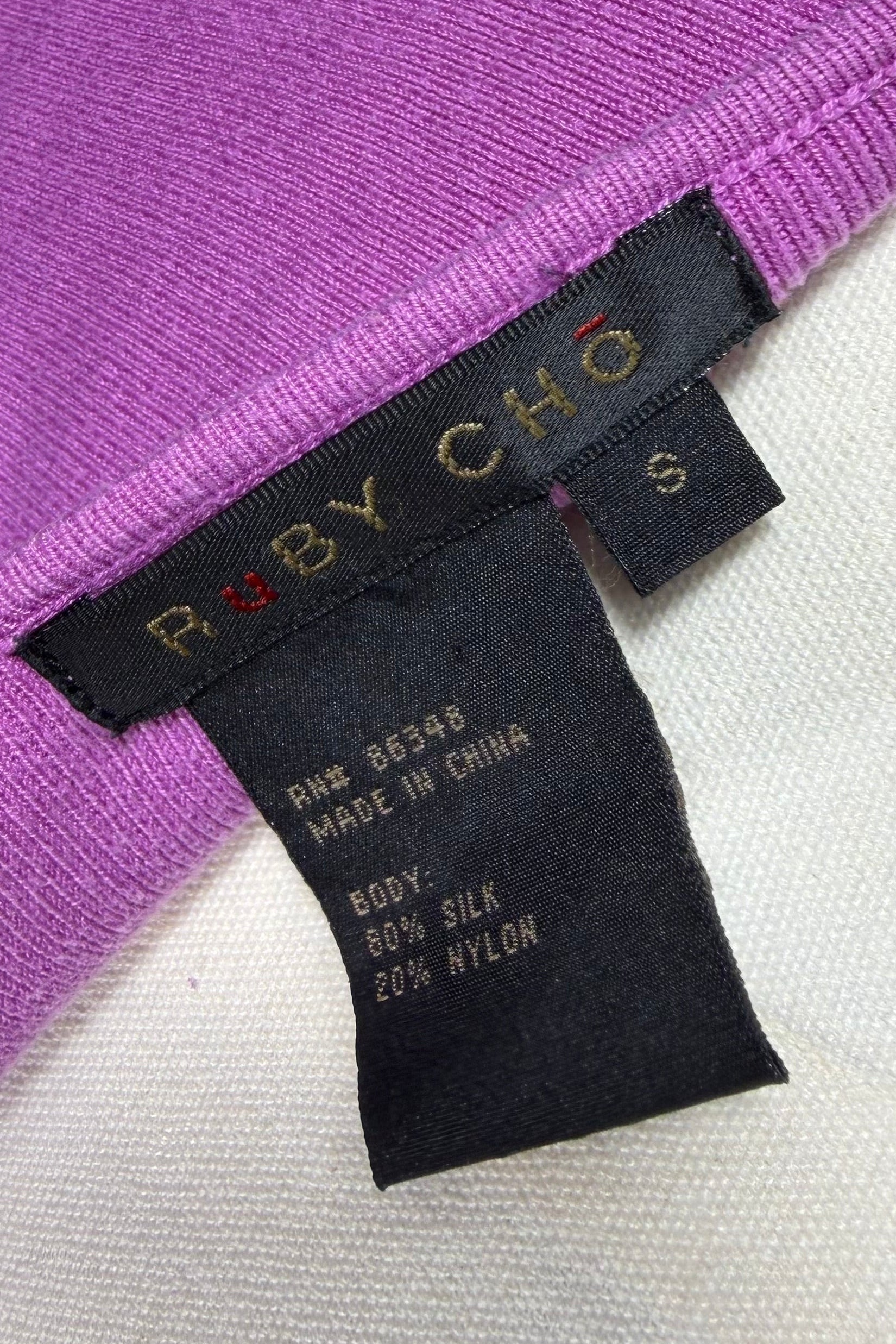 Off Shoulder Silk Blend Top with Detachable Fur Collar | American Vintage