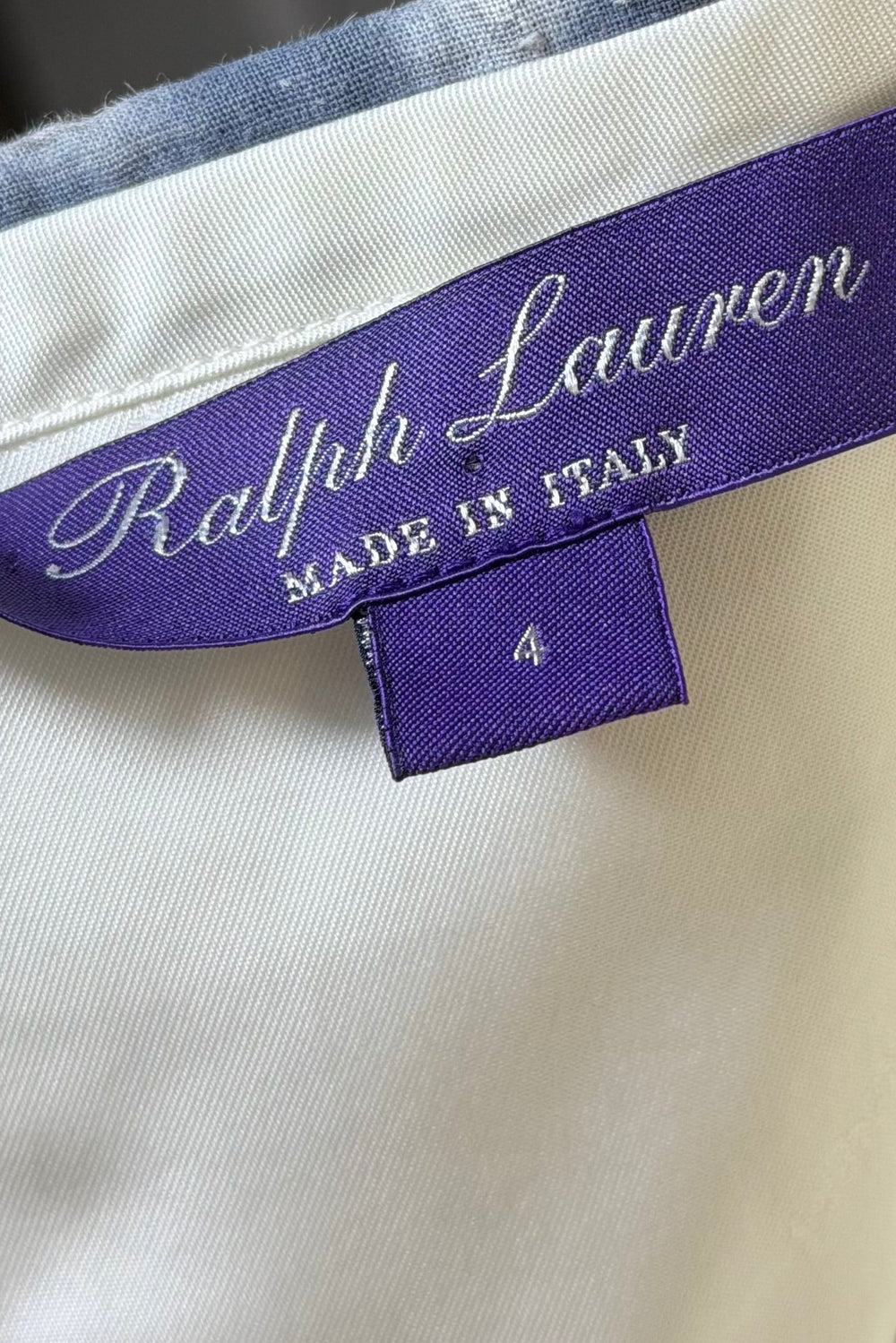 COMING SOON: Ralph Lauren Purple Label Beaded Linen Strapless Dress with Scarf | American Secondhand