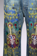 COMING SOON: Ralph Lauren Purple Label Embellished Painter Jeans | American Secondhand