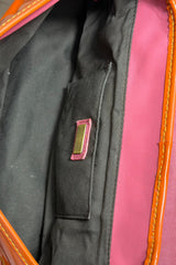 Fendi Orange Patent Vernice Chain Shoulder Bag | Italian Secondhand