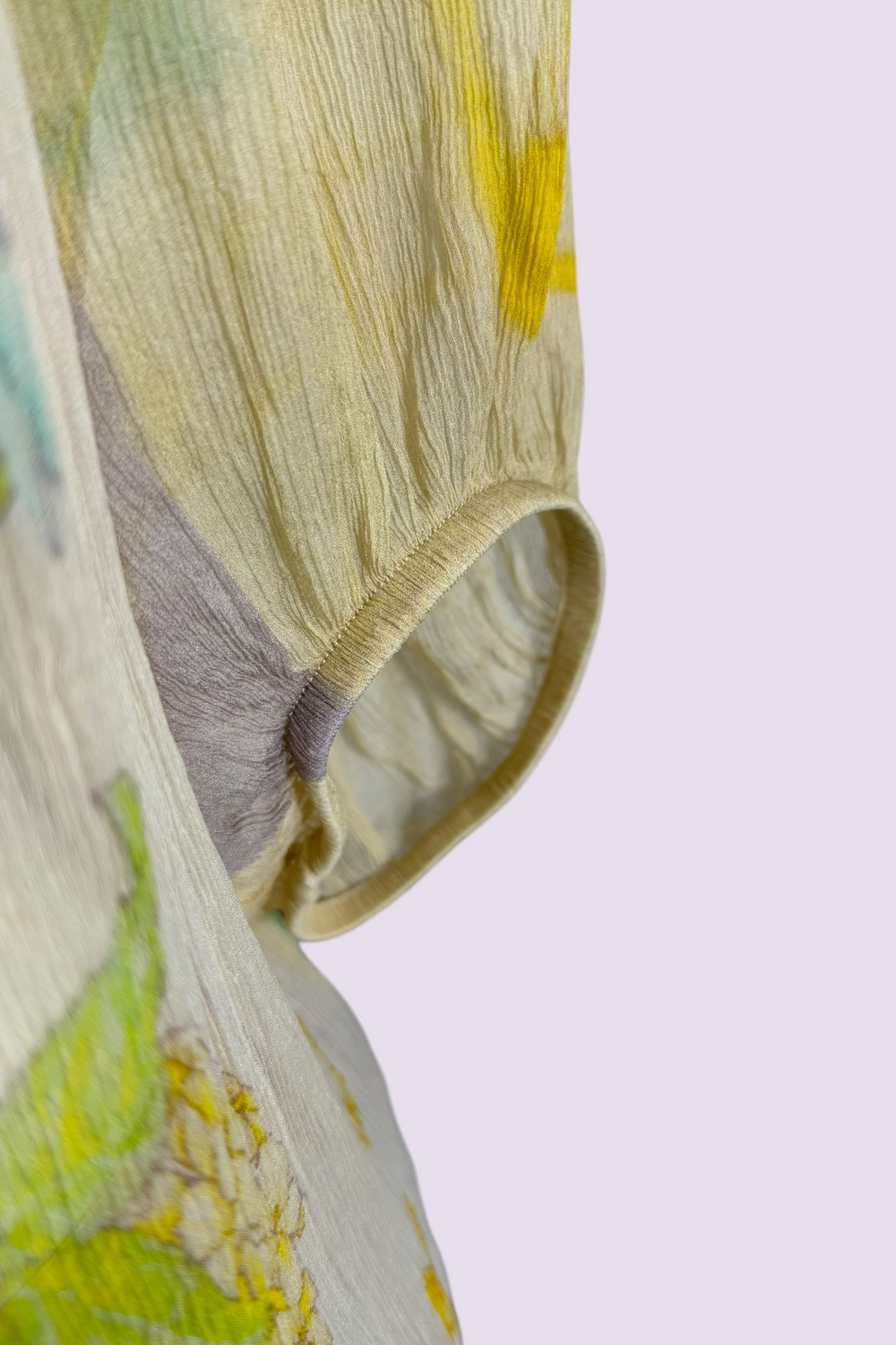 Patrizia Pepe Floral Silk Off Shoulder Blouse | Italian Secondhand