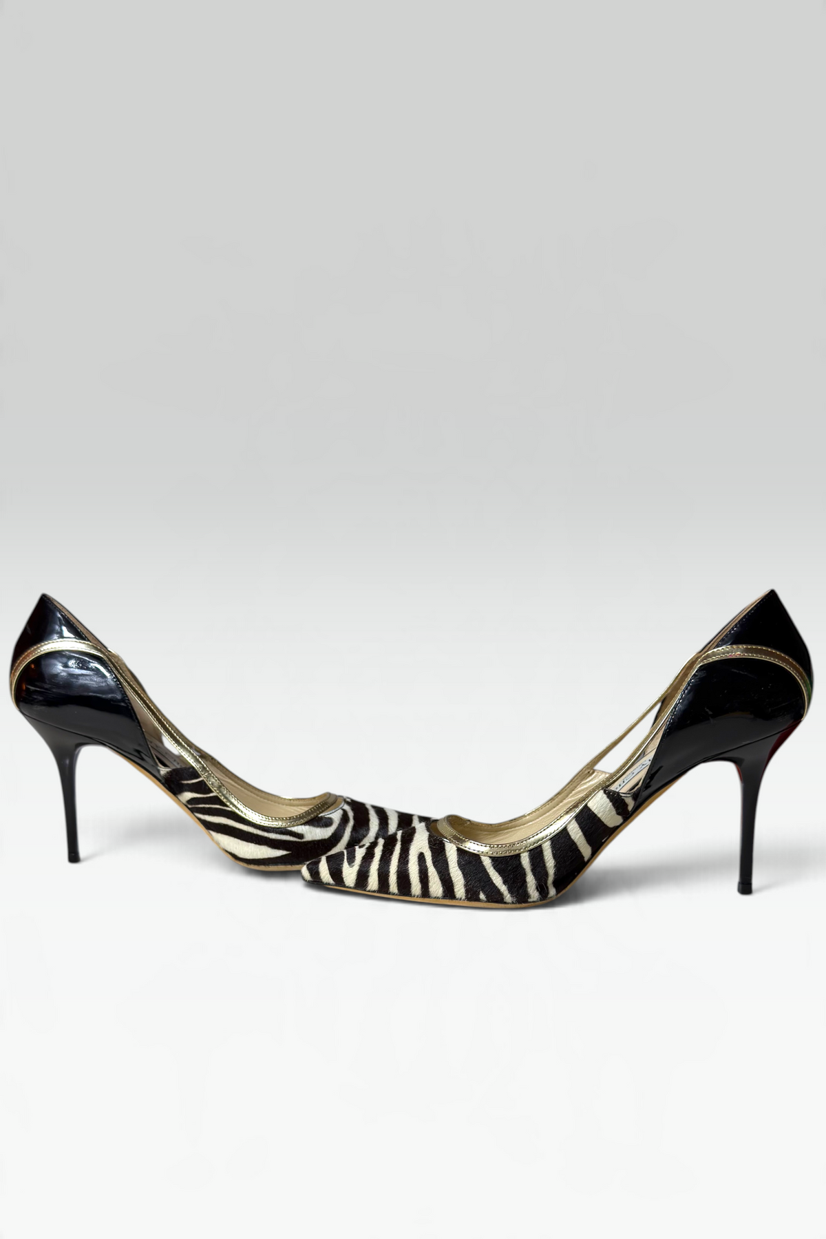 COMING SOON: JIMMY CHOO CRUISE 2013 ZEBRA PRINT CALF HAIR STILETTO PUMPS | BRITISH SECONDHAND