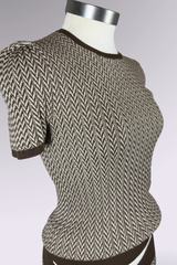 Ralph Lauren Merino Wool Herringbone Knit Set | American Secondhand