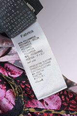 Just Cavalli Berry Print Leopard and Lace Trim Camisole | Italian Secondhand