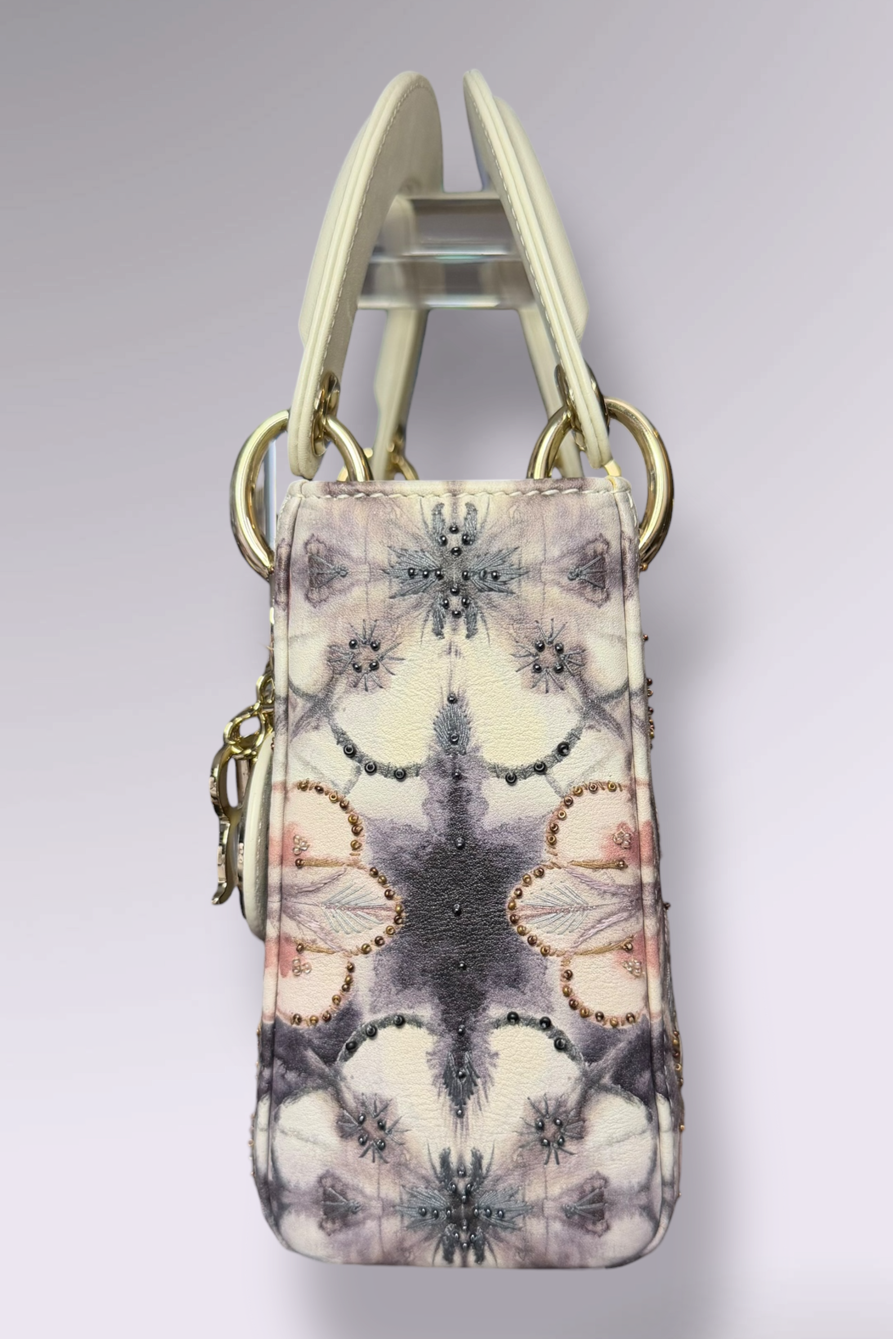 Lady Dior Mini Embroidered Beaded Bag | French Designer Secondhand