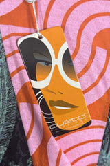 Custo Barcelona Mixed Print Long Sleeve Top | Spanish Secondhand