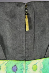 Roberto Cavalli Green Silk Top & Skirt Set | Italian Secondhand