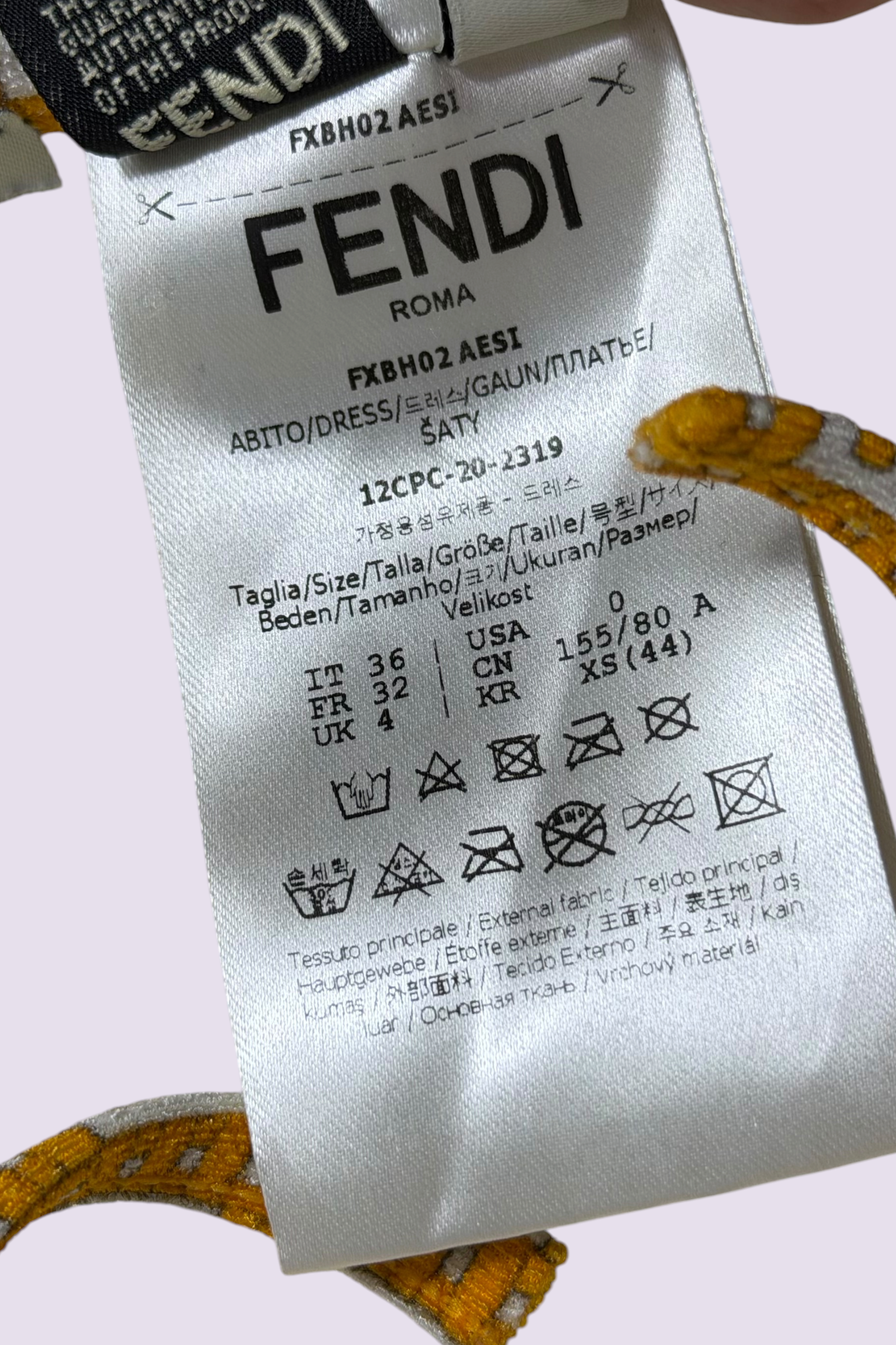 Fendi FF Logo Halter String Bikini Set | Italian Secondhand