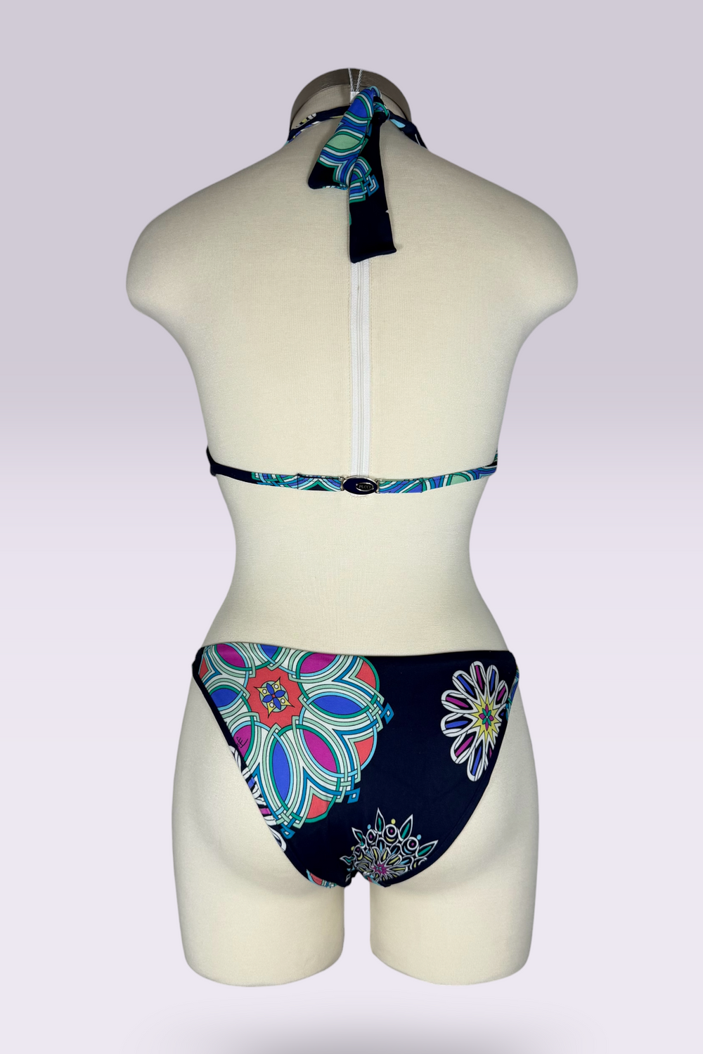 Emilio Pucci Geometric Medallion Print Bikini Set | Italian Secondhand
