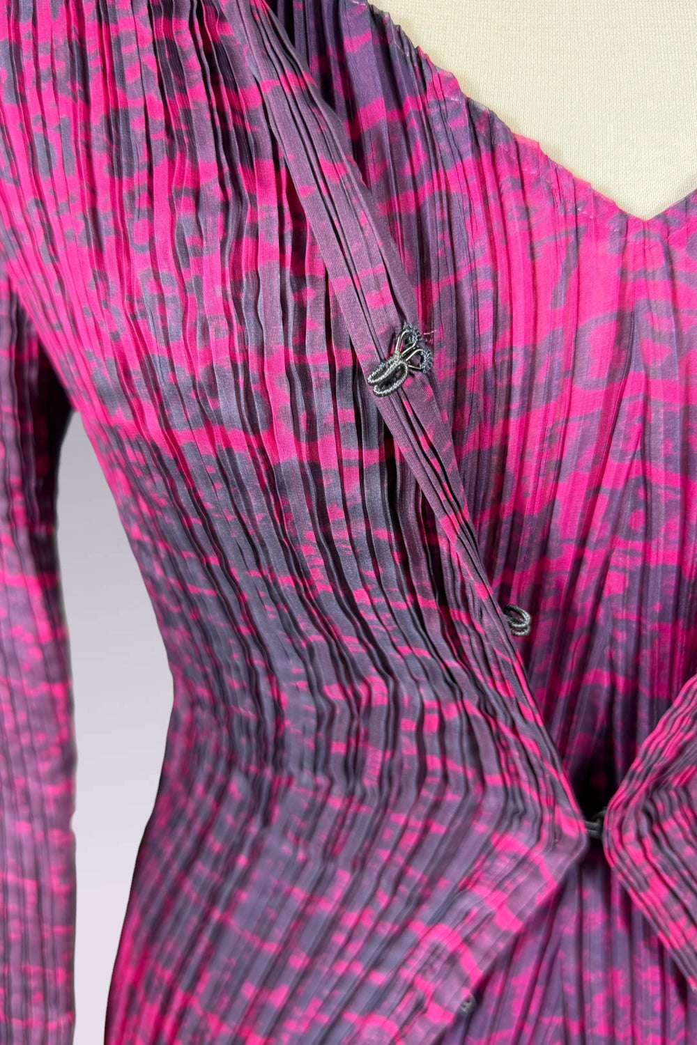 Issey Miyake FETE Pleated Layered Top Set | Japanese Secondhand