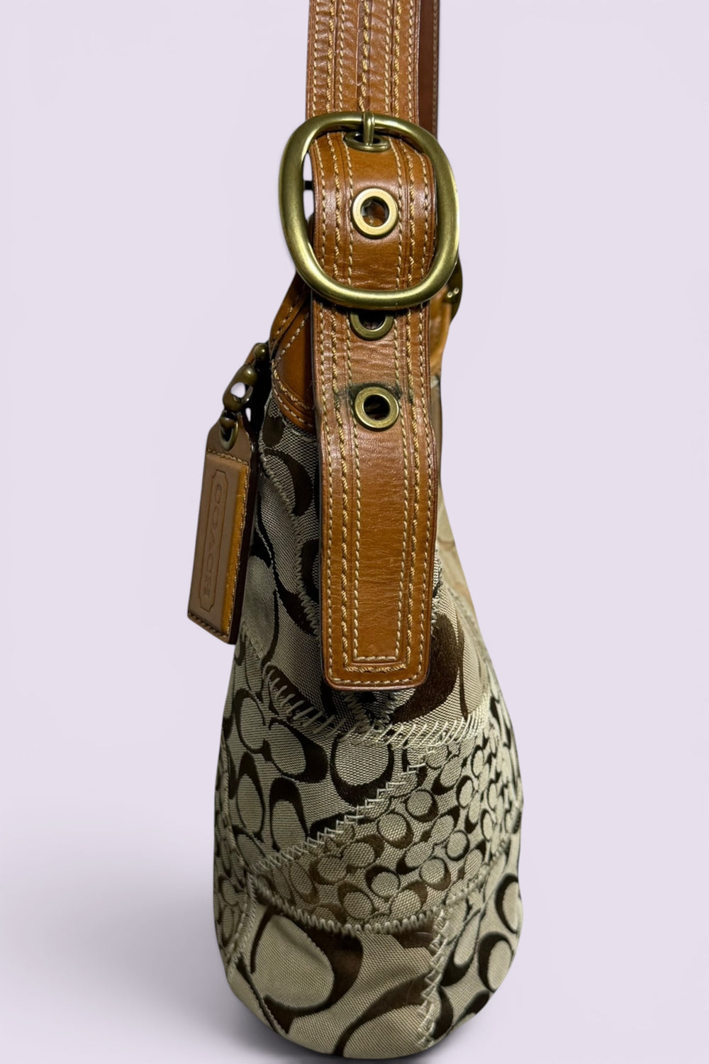 Coach Limited Edition Patchwork Bucket Crossbody Bag | American Secondhand